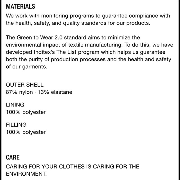 Zara kids square quilted puffer vest with high collar - Picture 6 of 7